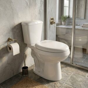 A13. COMBO SANITARIO MUKURA BLANCO DE CINCO PIEZAS - Image 3