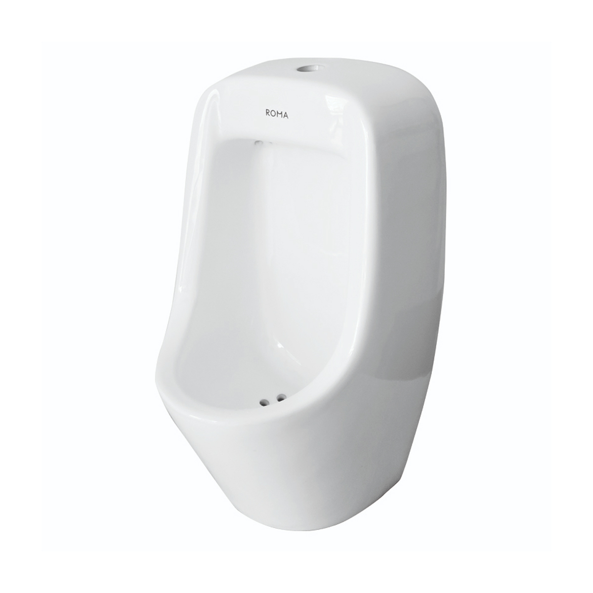 COMBO ORINAL BARINAS BLANCO 50CM CON GRIFERIA PUSH METALICA - Image 1