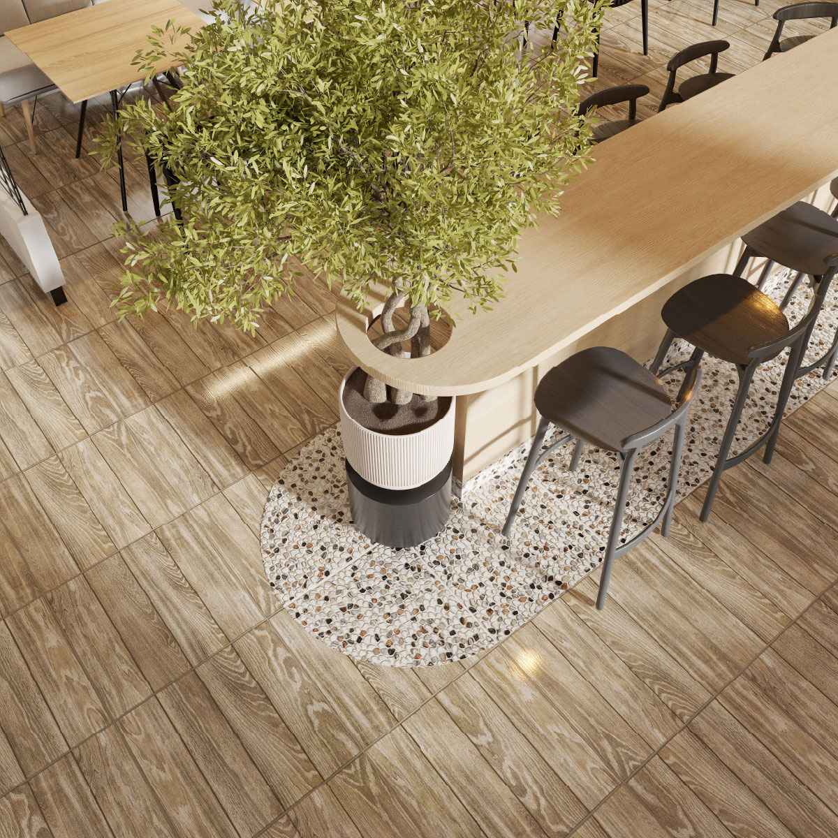 PISO MAD SUECIA BEIGE 60X60 CM - Image 2