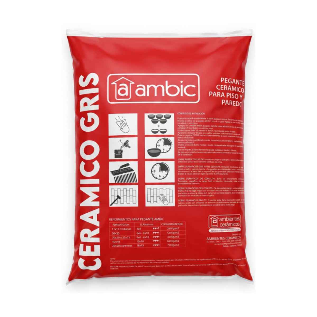 PEGANTE CERAMICO GRIS ECO AMBIC - Image 2