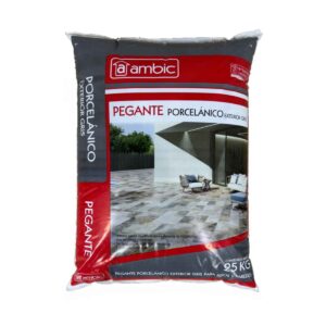 PEGANTE PORCELANICO EXTERIOR GRIS AMBIC