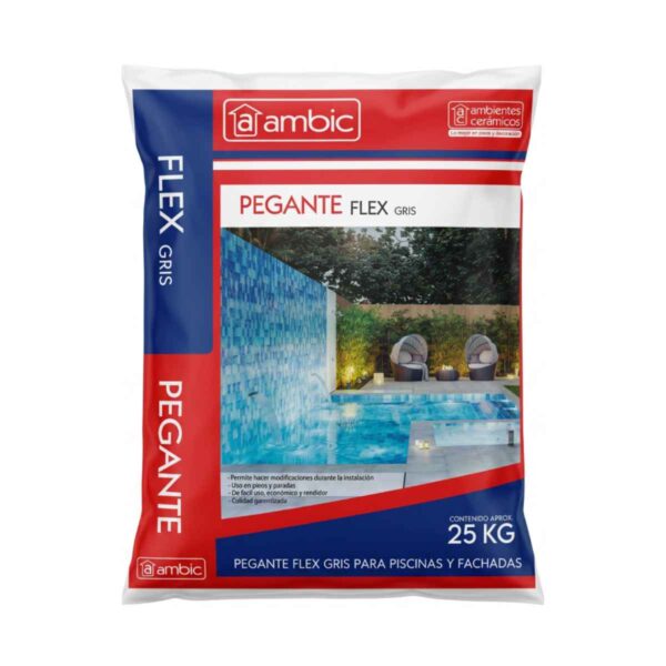 PEGANTE PORCELANICO FLEX PISCINA AMBIC