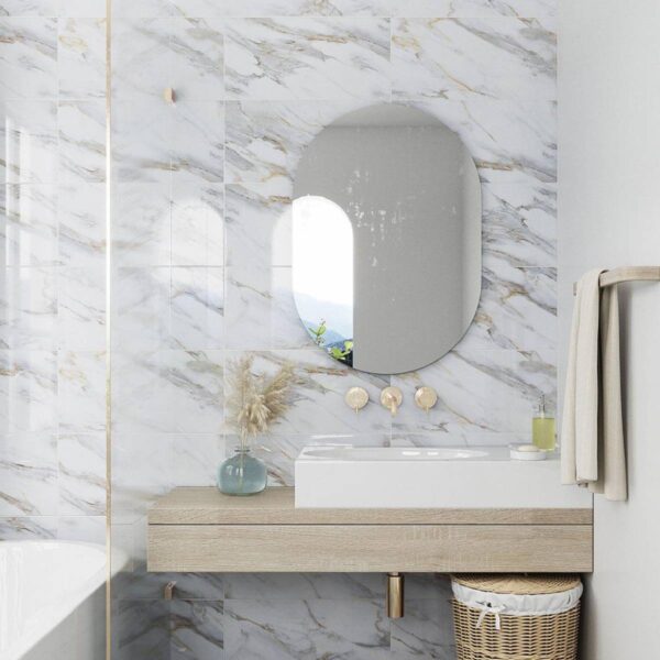 PARED ARTICA BLANCO 31X60