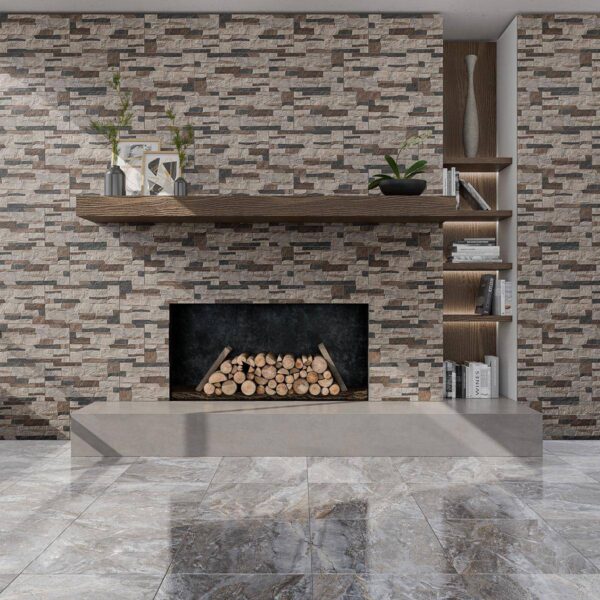 PISO MARMOL LISBOA GRIS 60X60