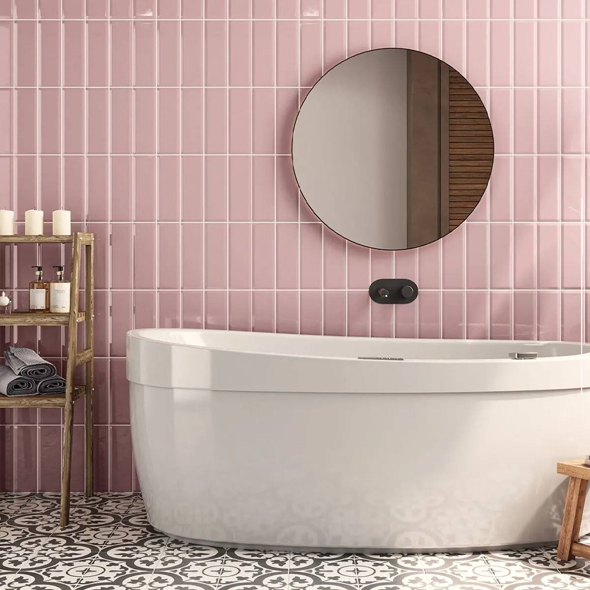 PARED BRICK METRO LILAC BRILL 9X27 - Image 2