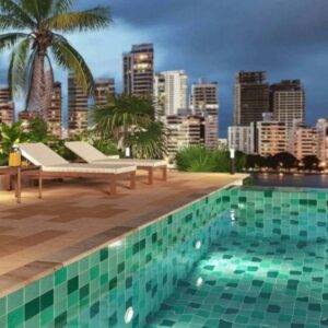 PARED OASIS AZUL CELESTE BR 20X20 - Image 2