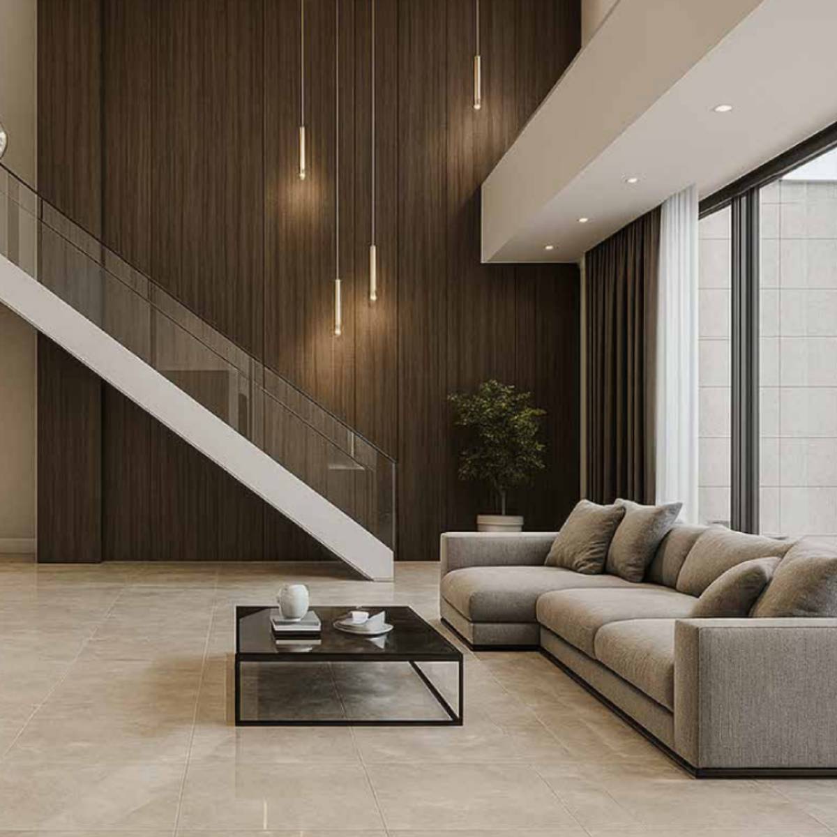 PORCELANATO WINTER B BEIGE 60X60 - Image 2