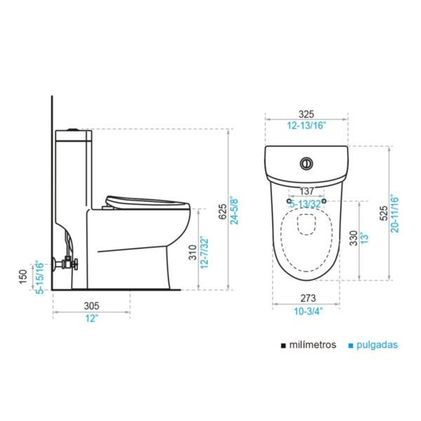 SANITARIO BABY BLANCO E190.BL