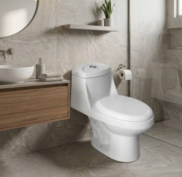 SANITARIO ONE PIECE MILAN SINGLE BLANCO