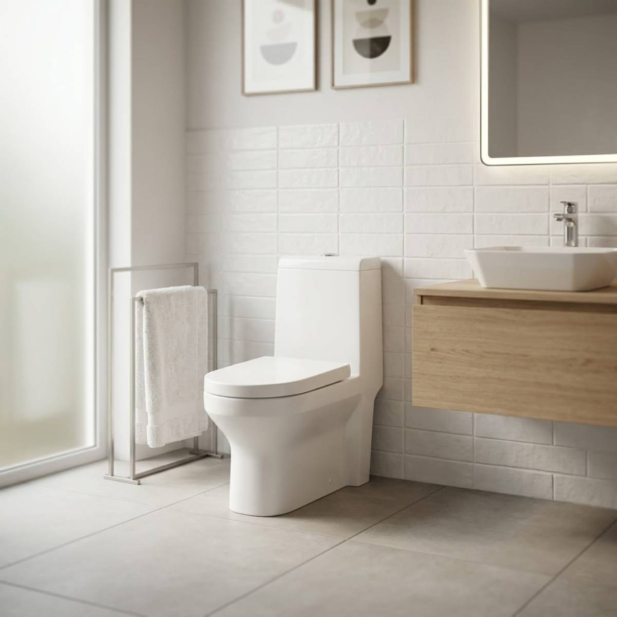 SANITARIO ONE PIECE BLANCO AUSTRALIA - Image 2