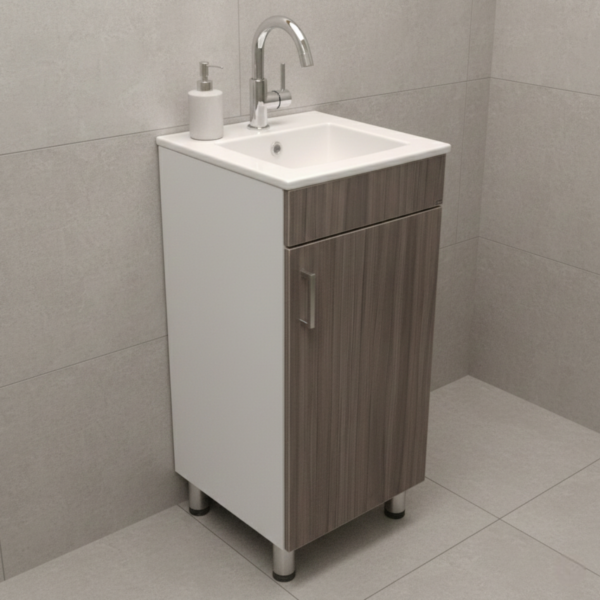 MUEBLE ECO LONDRES BLANCO/HUMO