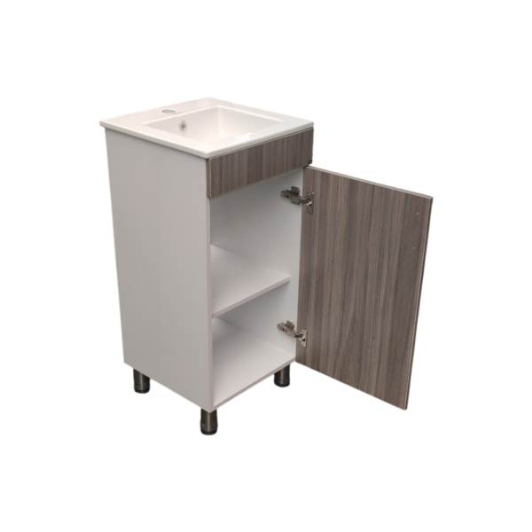 MUEBLE ECO LONDRES BLANCO/HUMO