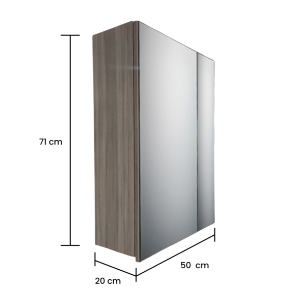 GABINETE CON ESPEJO IZQ MITTE