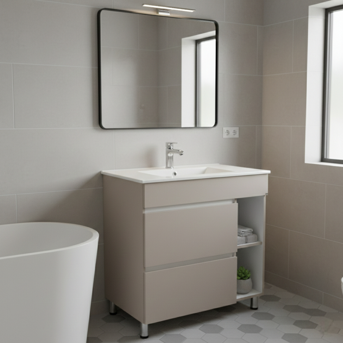 MUEBLE MUNICH TIZIANO BEIGE - Image 1