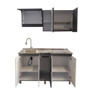 COCINA MARMORO GRAFO DE 1.50 SIN MESON - Image 3