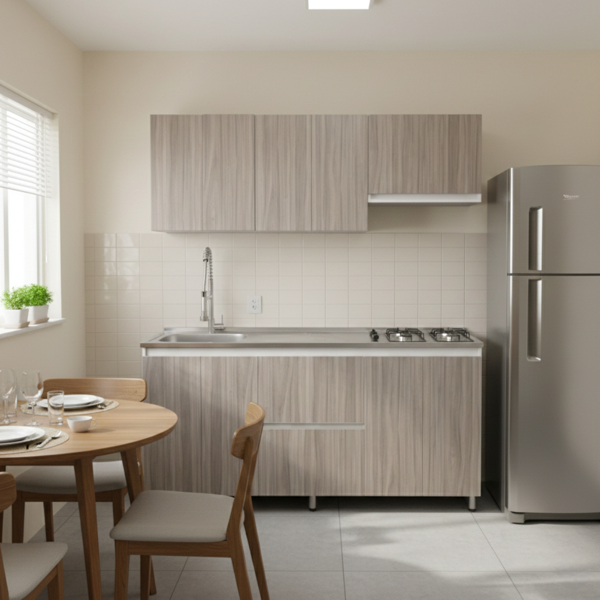 COCINA INTEGRAL MITTE DE 1.80 SIN MESON - Image 1