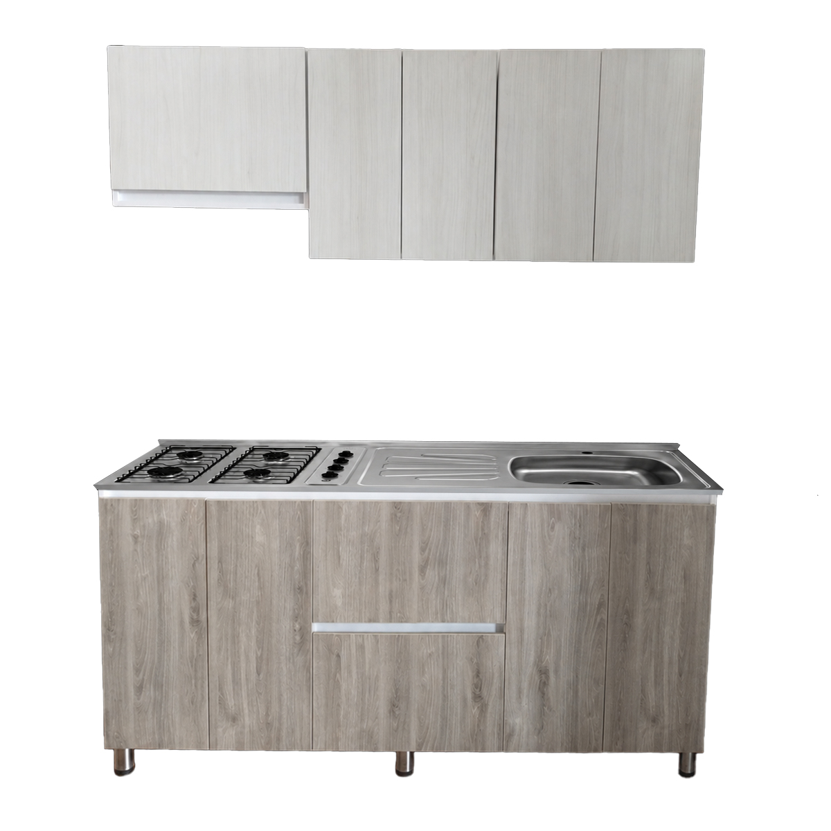 COCINA INTEGRAL AUSTRAL GLACIAL DE 1.80 SIN MESON - Image 2